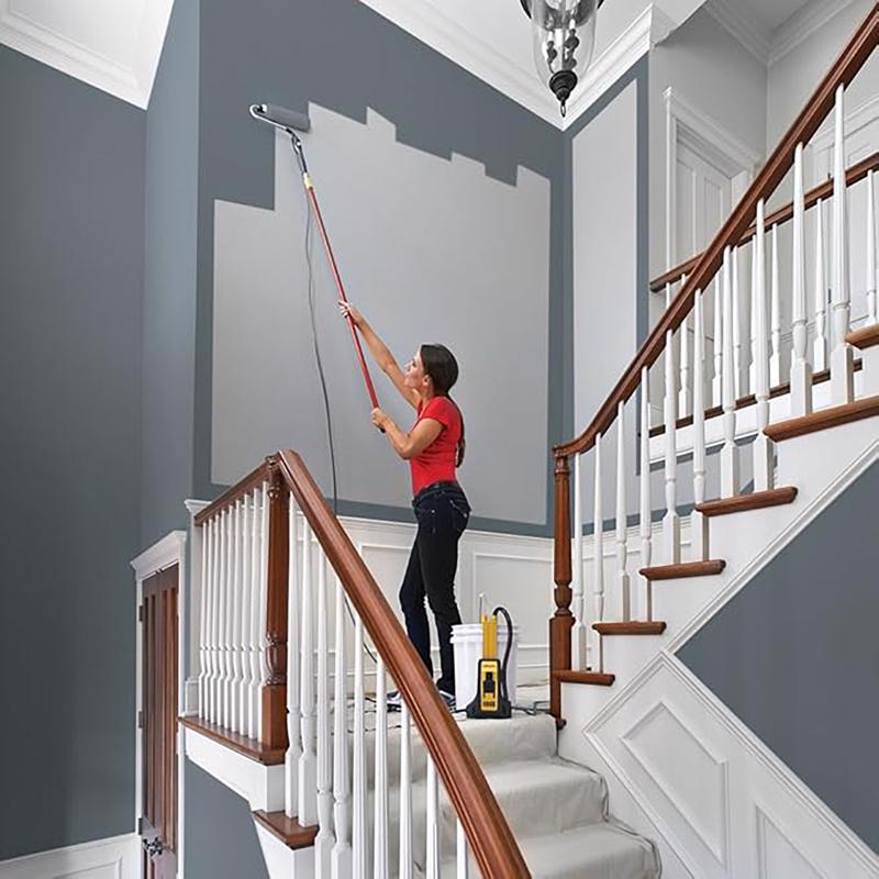 Wagner Smart Polyester 9 in. W X 3/8 in. Paint Roller Cover