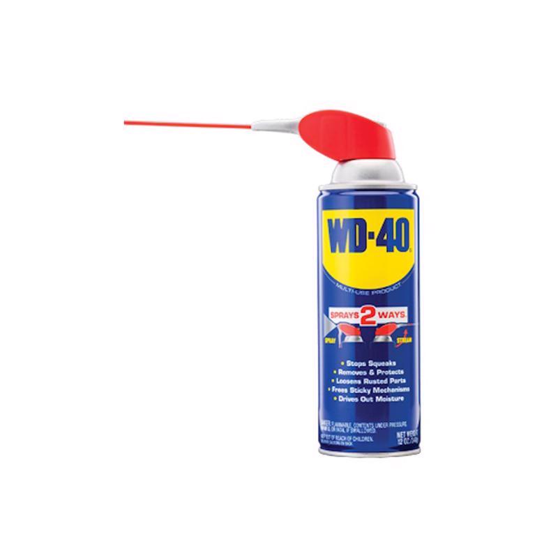WD-40 Smart Straw Multi-Purpose Lubricant Spray 12 oz