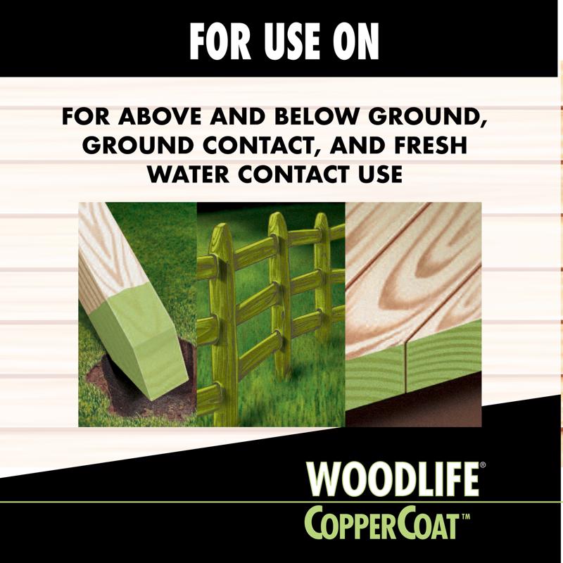Wolman Woodlife Green Water-Based Wood Preservative 1 qt