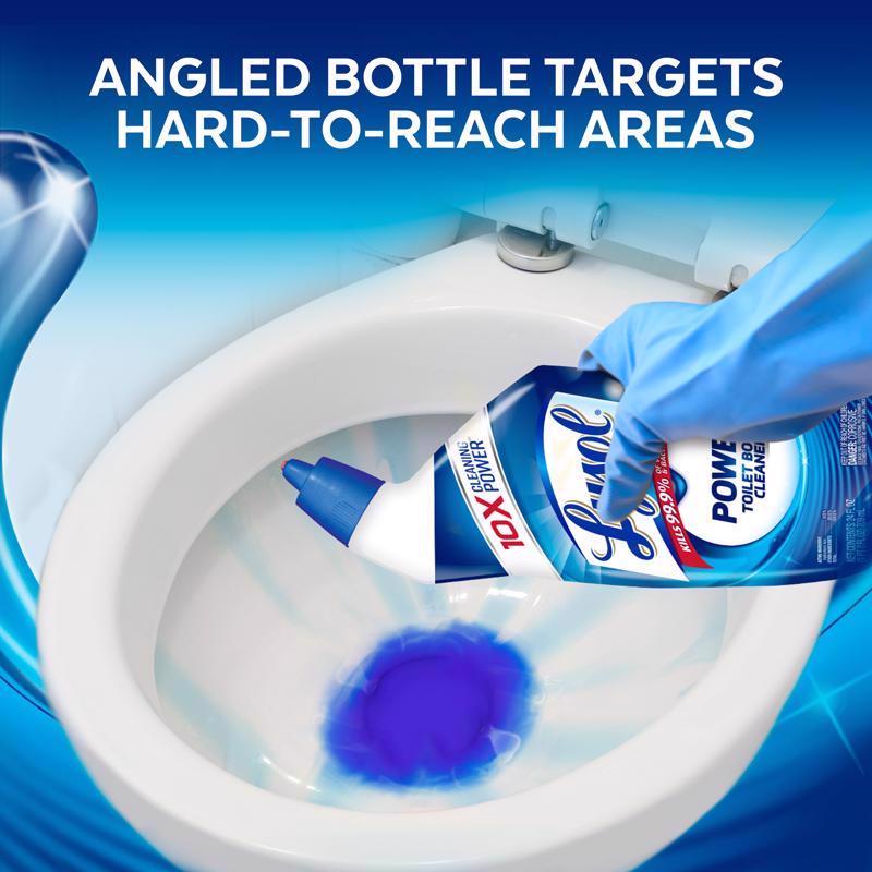 Lysol Complete Clean No Scent Toilet Bowl Cleaner 24 oz Gel