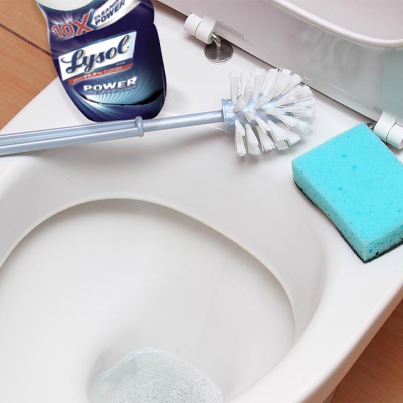 Lysol Complete Clean No Scent Toilet Bowl Cleaner 24 oz Gel