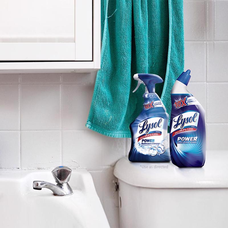 Lysol Complete Clean No Scent Toilet Bowl Cleaner 24 oz Gel
