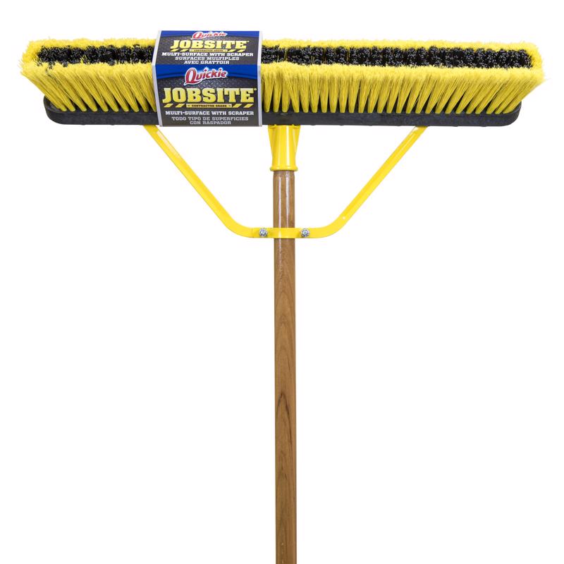 Quickie Polypropylene 24 in. Push Broom