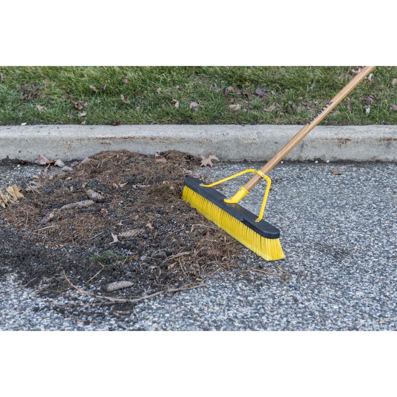 Quickie Polypropylene 24 in. Push Broom