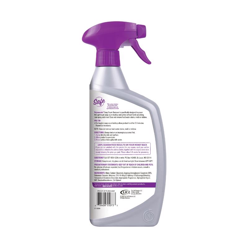 Rejuvenate No Scent Soap Scum Remover 24 oz Liquid