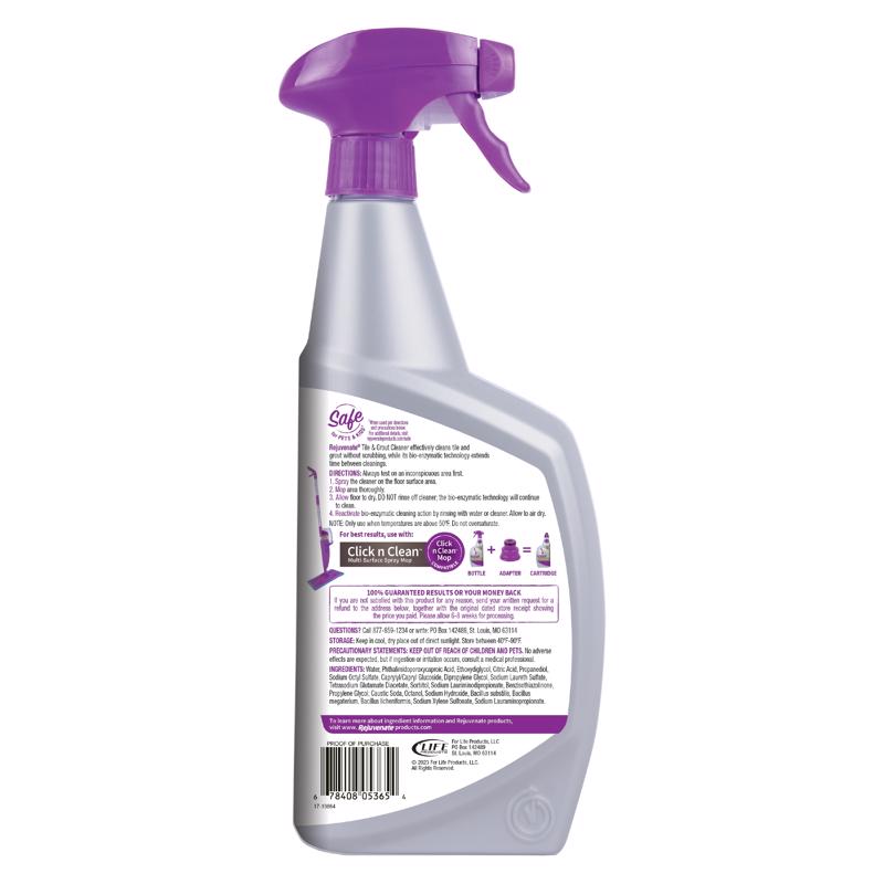 Rejuvenate Grout and Tile Cleaner 32 oz