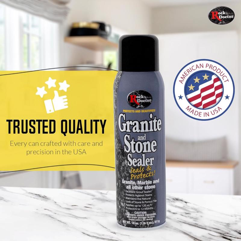 Rock Doctor Clean Scent Granite Sealer 18 oz Spray