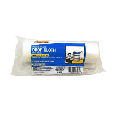 Frost King 9 ft. W X 12 ft. L X 1 mil Plastic Drop Cloth