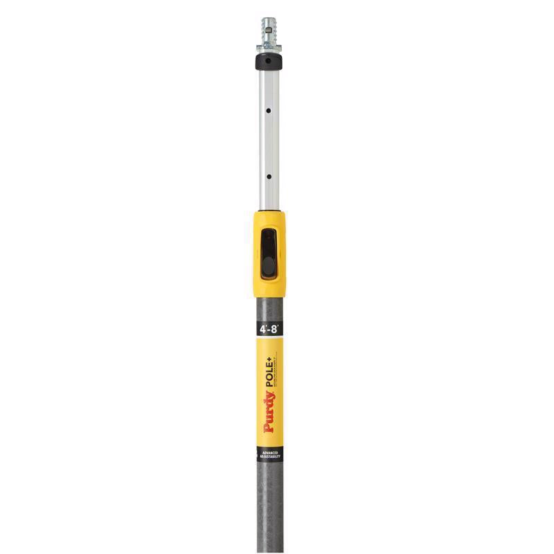 Purdy Pole+ Telescoping 4-8 ft. L X 1 in. D Fiberglass Extension Pole