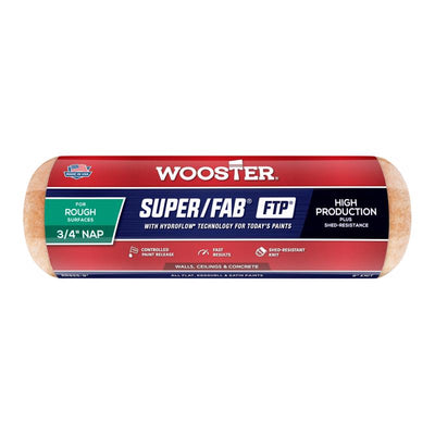 Wooster Super/Fab FTP Synthetic Blend 9 in. W X 3/4 in. Regular Paint Roller Cover