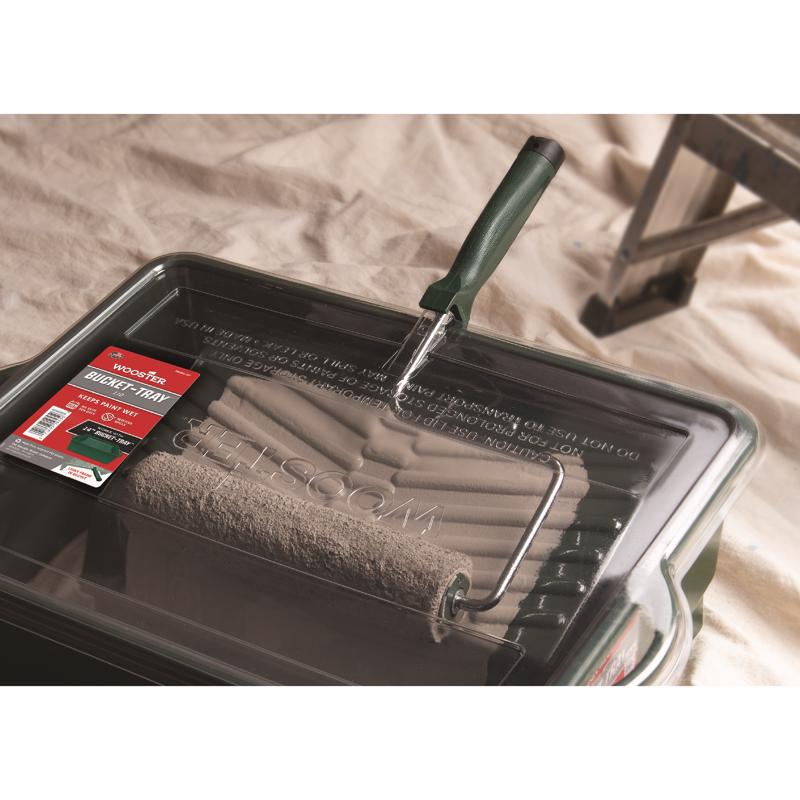 Wooster Sherlock Plastic 14 in. W X 18 in. L 1 gal Paint Tray