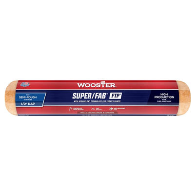 Wooster Super/Fab FTP Knit 14 in. W X 1/2 in. Paint Roller Cover