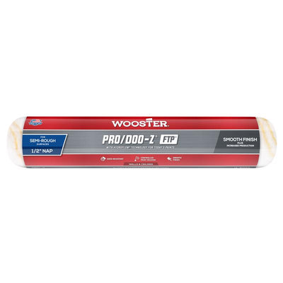 Wooster Pro/Doo-Z FTP Synthetic Blend 14 in. W X 1/2 in. Paint Roller Cover