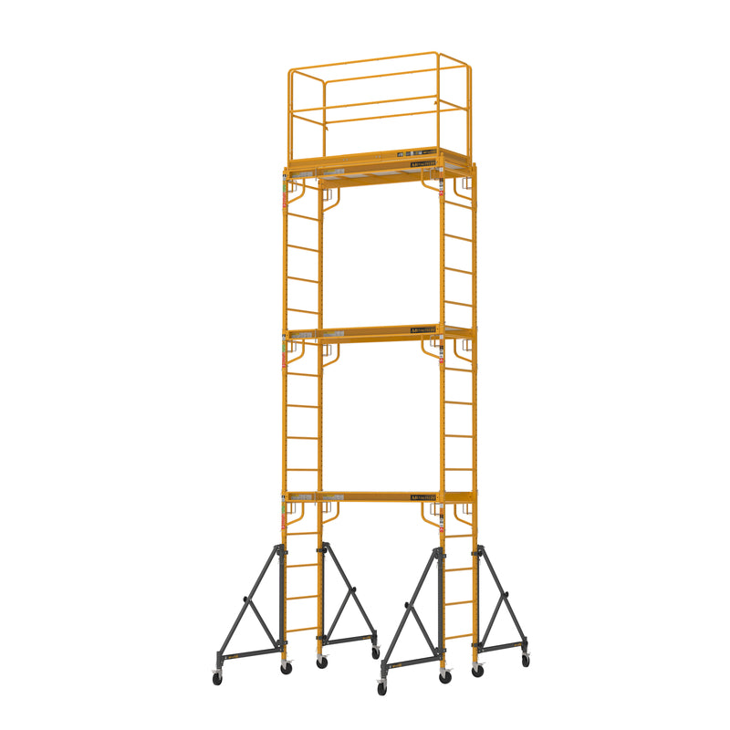 Metaltech Jobsite Series Steel Yellow Scaffolding