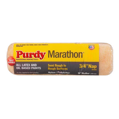 Purdy Marathon Nylon/Polyester 9 in. W X 3/4 in. Paint Roller Cover