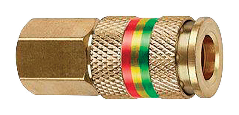 Tru-Flate Combo Coupler Brass Universal Coupler 1/4 Female