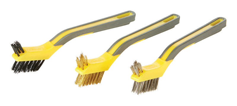 Allway 1/2 in. W X 7 in. L Assorted Mini Bristle Brush