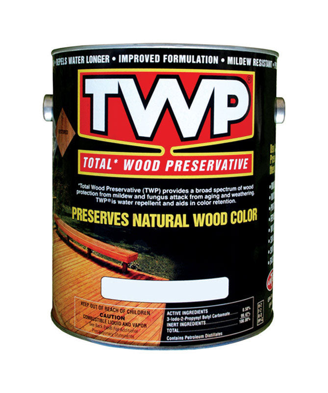 TWP 100 Series Flat/Matte Cedartone Semi-Transparent Oil-Based Wood Protector 1 gal
