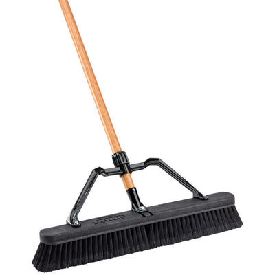 Libman High Power Polyethylene Terephthalate 24 in. Push Broom