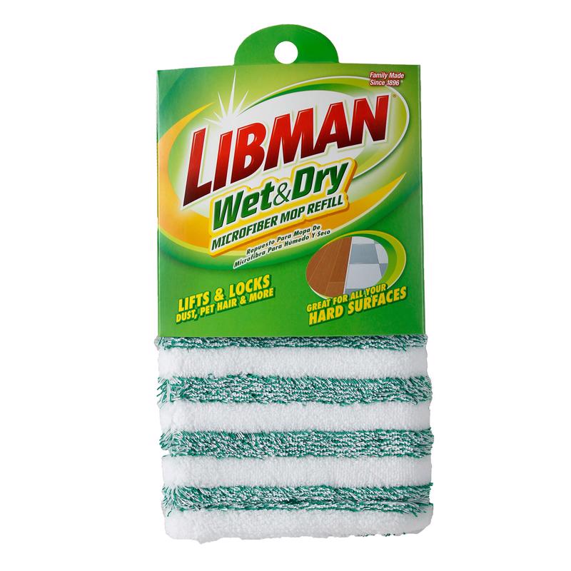 Libman 18.5 in. Wet and Dry Microfiber Mop Refill