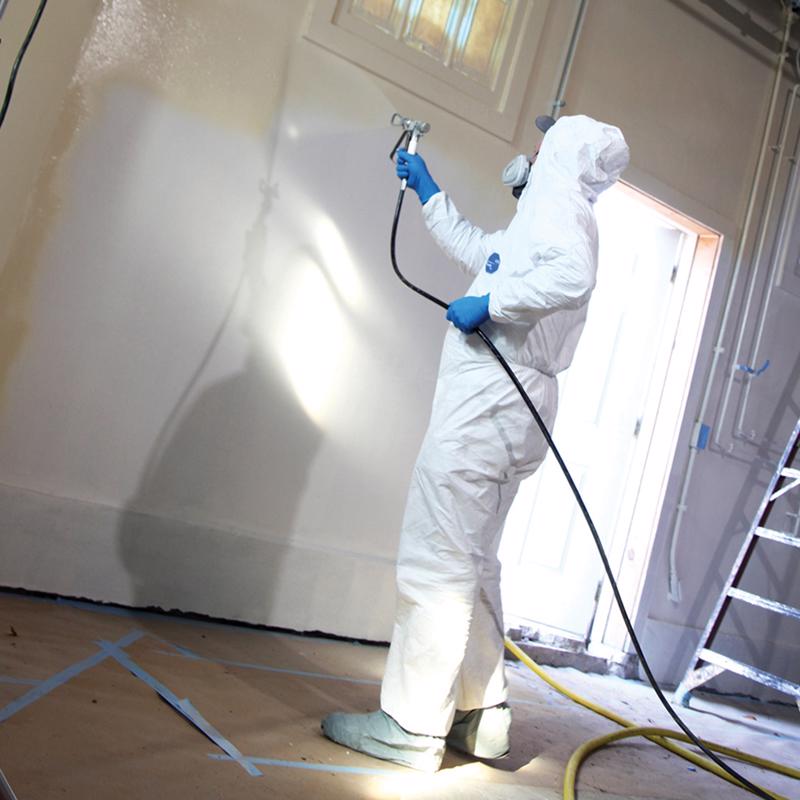 Dupont Tyvek Coverall with Hood and Boots White L