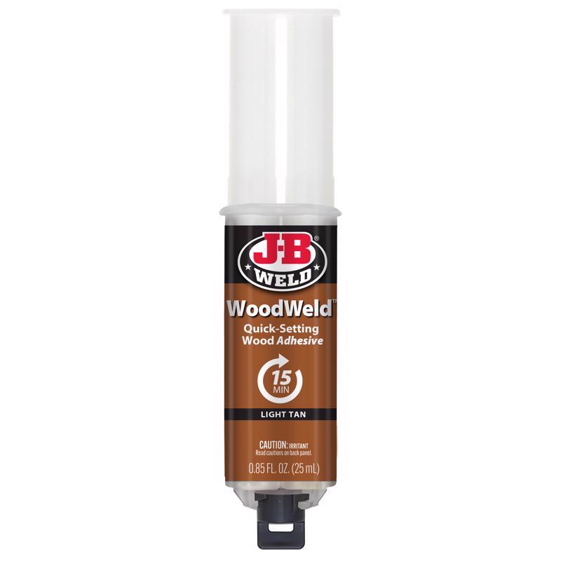 J-B Weld Light Tan Wood Epoxy 0.85 oz