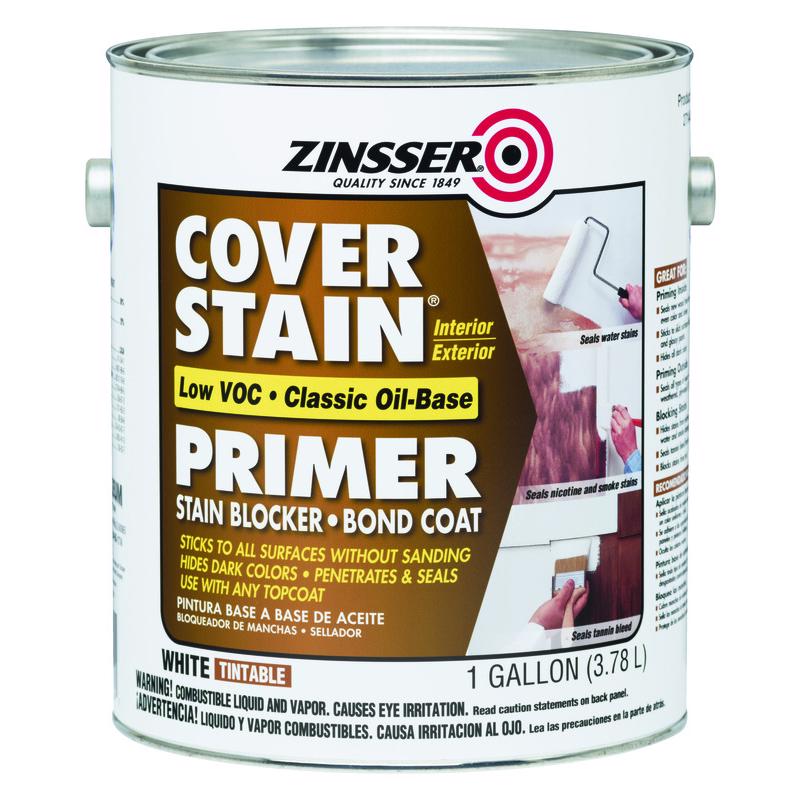 Zinsser Cover Stain White Oil-Based Alkyd Primer 1 gal