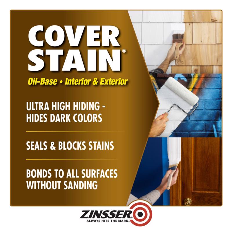 Zinsser Cover Stain White Oil-Based Alkyd Primer 1 gal