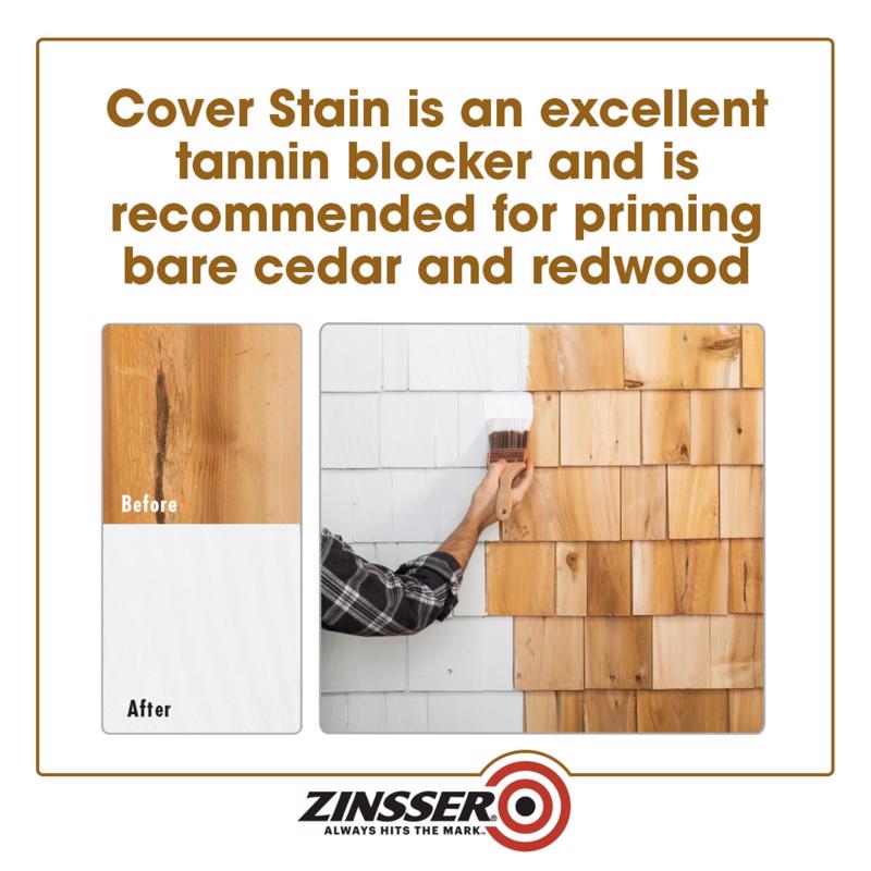 Zinsser Cover Stain White Oil-Based Alkyd Primer 1 gal