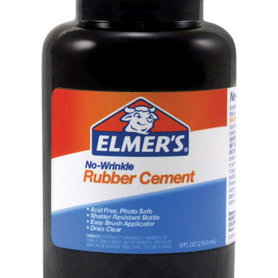 Elmer's Liquid Rubber Cement Adhesive 8 oz