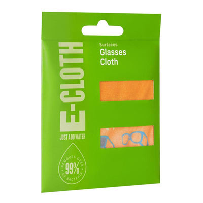 E-Cloth Glasses Microfiber Cleaning Cloth 7.5 in. W X 7.5 in. L