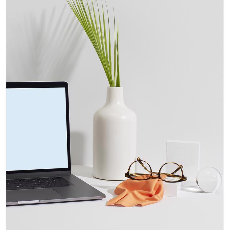 E-Cloth Glasses Microfiber Cleaning Cloth 7.5 in. W X 7.5 in. L