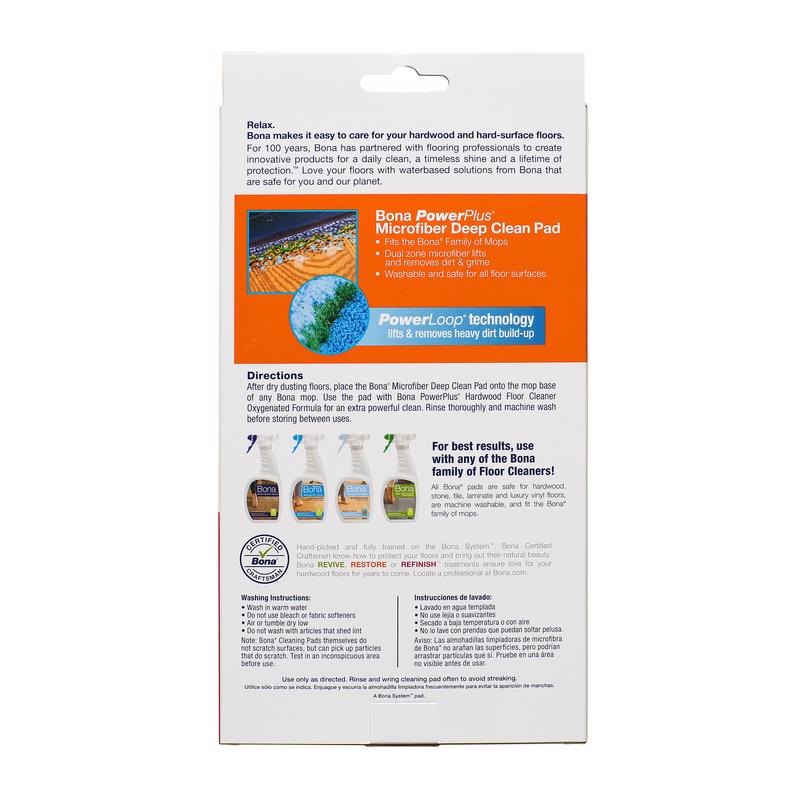 Bona PowerPlus Dust Microfiber Mop Pad