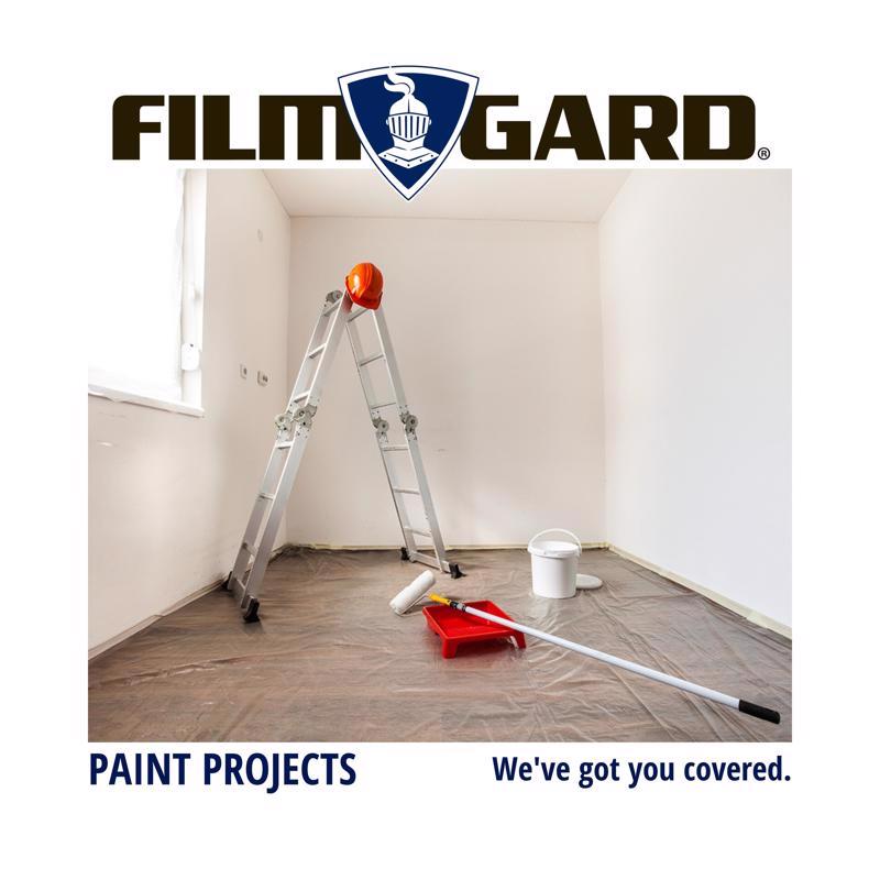 Film-Gard 9 ft. W X 12 ft. L X 2 mil Plastic Drop Cloth