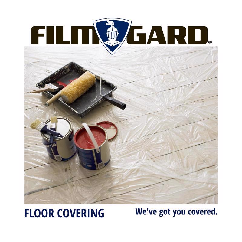 Film-Gard 10 ft. W X 20 ft. L X 1 mil Plastic Drop Cloth