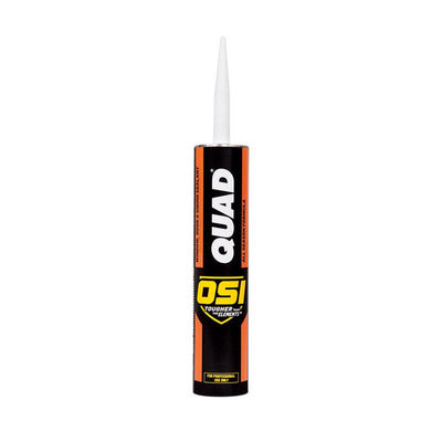 OSI Quad Black Elastomeric Polymers Door/Siding/ Window Sealant 10 oz