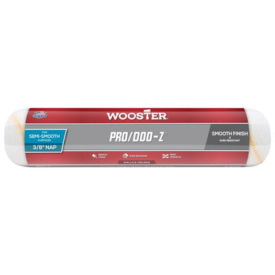 Wooster Pro/Doo-Z Woven Fabric 12 in. W X 3/8 in. Regular Paint Roller Cover