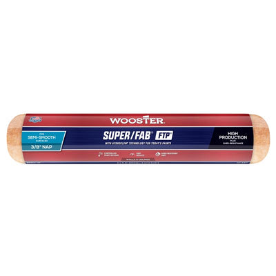 Wooster Super/Fab FTP Synthetic Blend 14 in. W X 3/8 in. Regular Paint Roller Cover