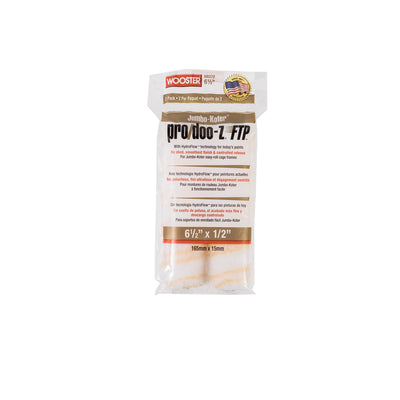 Wooster Pro/Doo-Z FTP Synthetic Blend 6-1/2 in. W X 1/2 in. Mini Paint Roller Cover 2 pc