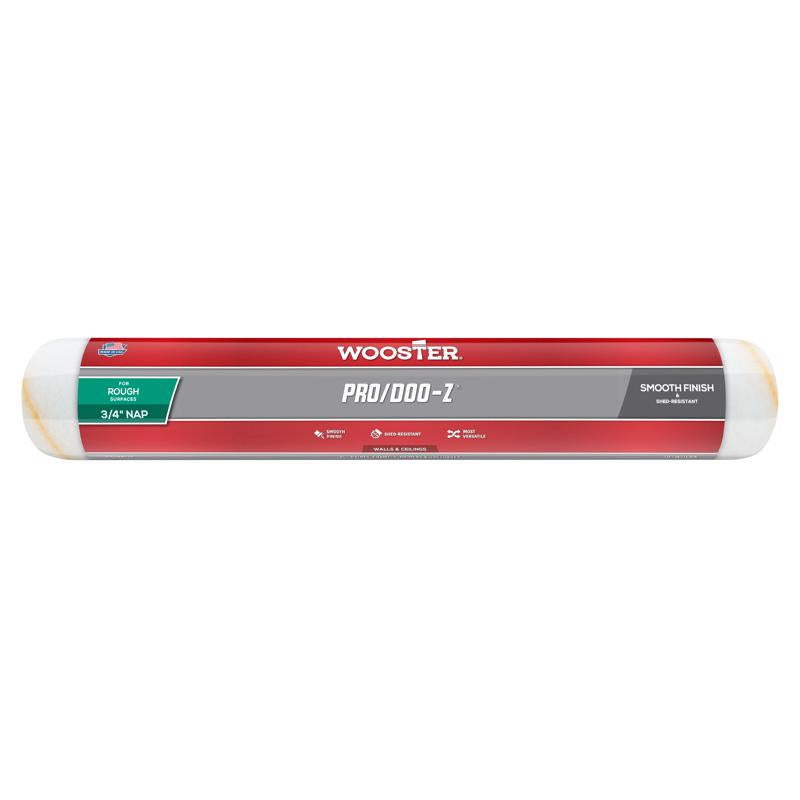 Wooster Pro/Doo-Z Woven Fabric 18 in. W X 3/4 in. Regular Paint Roller Cover