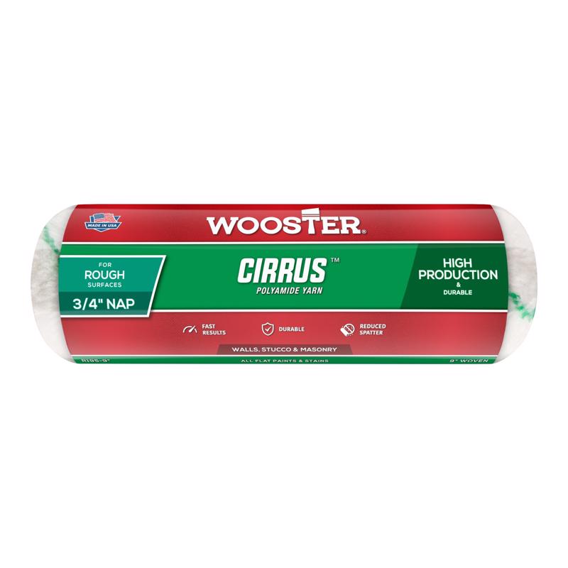 Wooster Cirrus Yarn 9 in. W X 3/4 in. Regular Paint Roller Cover