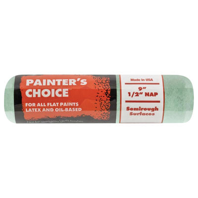Wooster Painter's Choice Fabric 9 in. W X 1/2 in. Regular Paint Roller Cover