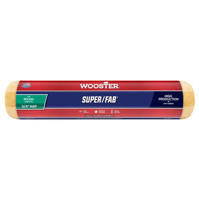 Wooster Super/Fab Knit 14 in. W X 3/4 in. Regular Paint Roller Cover
