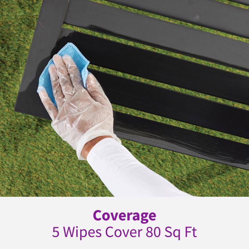 Rejuvenate Microfiber Restorer Wipe 4 in. W X 4 in. L 5 pk