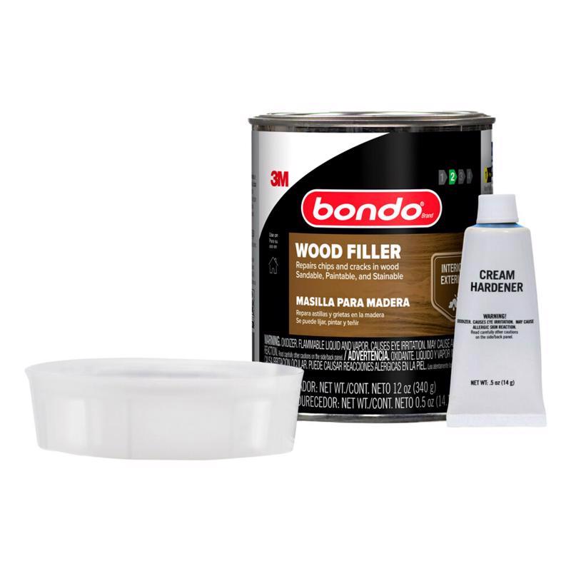 3M Bondo Brown Wood Filler 1 qt