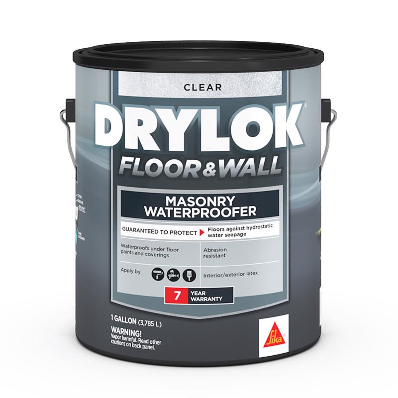 Drylok Floor and Wall Clear Latex Masonry Waterproof Sealer 1 gal