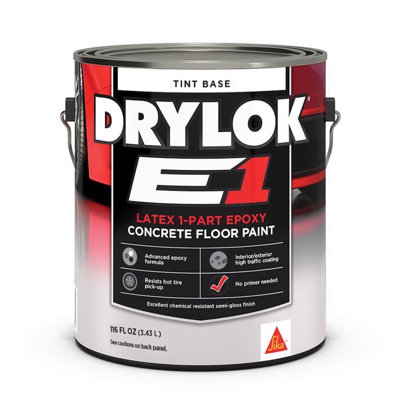 Drylok E1 Semi-Gloss Tint Base Acrylic Epoxy Blend Epoxy Floor Paint 1 gal