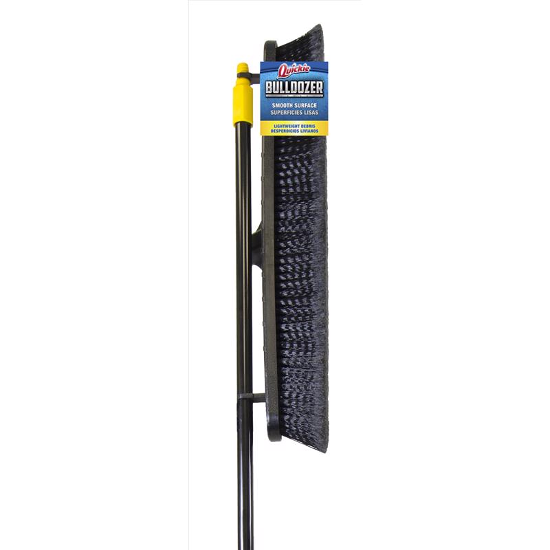 Quickie Bulldozer Polymer 24 in. Smooth Surface Push Broom