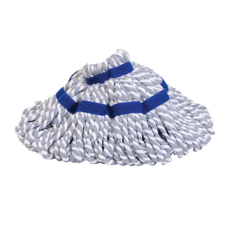 Quickie 15.6 in. Twist Microfiber/Chenille Mop Refill