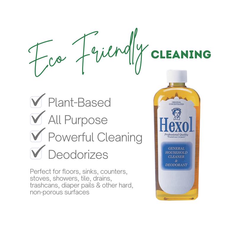 Holloway House Hexol Pine Scent Concentrated All Purpose Cleaner Liquid 16 oz